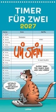 Cover: Uli Stein Timer f&uuml;r zwei 2027: Monatskalender f&uuml;r die Wand - Lappan