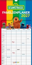 Cover: Sesamstra&szlig;e Familienkalender 2027 - Lappan