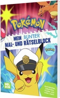 Cover: Pok&eacute;mon Activity-Buch: Pok&eacute;mon Mein bunter Mal- und R&auml;tselblock - Nelson