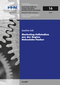 Cover: Marketing - Fallstudien aus der Region Hohenlohe-Tauber - Swiridoff