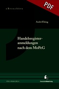 Bild: Handelsregisteranmeldungen nach dem MoPeG - eBrosch&uuml;re (PDF) - Deutscher Notarverlag