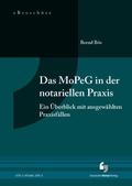 Bild: Das MoPeG in der notariellen Praxis - eBrosch&uuml;re (PDF) - Deutscher Notarverlag