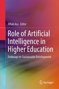 Cover: Role of Artificial Intelligence in Higher Education - Springer