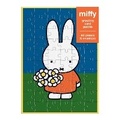 Cover: Miffy with Flowers Greeting Card Puzzle - Galison