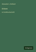 Cover: Schnee - Antigonos Verlag