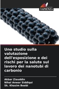Cover: Uno studio sulla valutazione dell'esposizione e dei rischi per la salute sul lavoro dei nanotubi di carbonio - Edizioni Sapienza