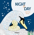 Cover: Night & Day. Coloring Book - White Star
