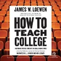 Cover: How to Teach College - Recorded Books