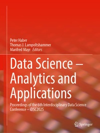 Enlarge image Cover: Data Science - Analytics and Applications - Springer