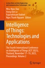 Cover: Intelligence of Things: Technologies and Applications - Springer