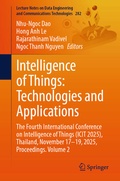 Cover: Intelligence of Things: Technologies and Applications - Springer