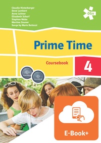 Enlarge image Cover: Prime Time 4. Coursebook, Schülerbuch mit E-BOOK+ - ÖBV 3-209