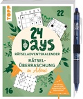 Cover: 24 DAYS R&Auml;TSELADVENTSKALENDER - R&auml;tsel&uuml;berraschung im Advent - frechverlag GmbH