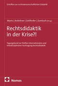 Cover: Rechtsdidaktik in der Krise?! - Nomos