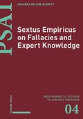 Cover: Sextus Empiricus on Fallacies and Expert Knowledge - Schwabe Verlagsgruppe AG Schwabe Verlag