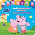 Cover: Peppa Pig - Verr&uuml;ckte Such-Bilder mit Klappen - Peppas Familie - Pappbilderbuch mit 20 Klappen - Wimmelbuch f&uuml;r Kinder ab 18 Monaten - Peppa Wutz - Phoenix International Publications Inc.