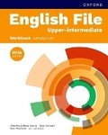Cover: English File fifth edition: Upper-intermediate: Workbook without key - Oxford University Press