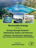 Cover: Renewable Energy - Volume 4: Energy Storage Systems - Mechanical, Hydro, and Thermal - Elsevier