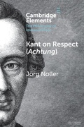 Cover: Kant on Respect (Achtung) - Cambridge University Press