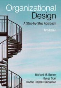 Enlarge image Cover: Organizational Design - Cambridge University Press