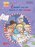 Cover: Lesen lernen mit Conni: Conni und die Nacht in der Schule - Carlsen