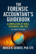 Cover: The Forensic Accountant's Guidebook - Bruce Geddes