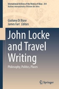 Cover: John Locke and Travel Writing - Springer
