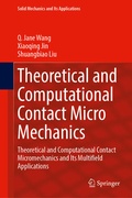 Cover: Theoretical and Computational Contact Micromechanics - Springer
