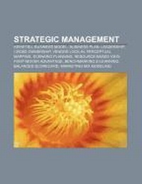 Abbildung von: Strategic Management - Books LLC, Wiki Series