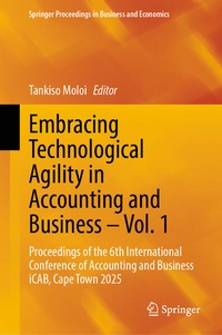 Enlarge image Cover: Embracing Technological Agility in Accounting and Business - Vol. 1 - Springer