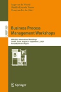 Cover: Business Process Management Workshops - Springer