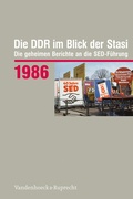 Cover: Die DDR im Blick der Stasi 1986 - Vandenhoeck & Ruprecht