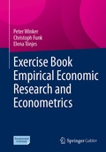 Cover: Exercise Book Empirical Economic Research and Econometrics - Springer