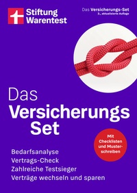 Enlarge image Cover: Das Versicherungs-Set - Stiftung Warentest