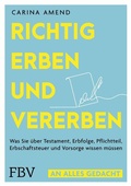 Cover: Richtig erben und vererben - FinanzBuch Verlag