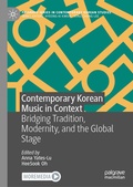 Cover: Contemporary Korean Music in Context - Palgrave Macmillan