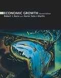 Cover: Economic Growth, second edition - MIT Press