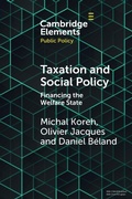 Cover: Taxation and Social Policy - Cambridge University Press