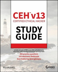 Enlarge image Cover: CEH Certified Ethical Hacker v13 Study Guide - Wiley-Scrivener