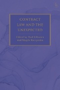 Bild: Contract Law and the Unexpected - Hart Publishing