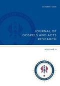Cover: Journal of Gospels and Acts Research vol 9 - Aucd Press
