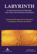 Cover: Translating Philosophy and the Humanities: Contemporary Problems and Debates - Axia Academic Publishers