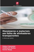 Cover: Monomeros e materiais em folha de alinhadores transparentes - Edicoes Nosso Conhecimento