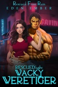 Cover: Rescued by the Wacky Weretiger - Perfectly Plotted Books