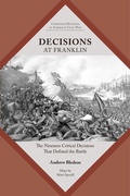 Cover: Decisions at Franklin - University of Tennessee Press