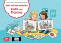 Cover: Bet&uuml;l und Nele entdecken Kirche und Moschee. Kamishibai Bildkartenset - Don Bosco Medien