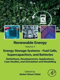 Cover: Renewable Energy - Volume 3: Energy Storage Systems - Fuel Cells, Supercapacitors, and Batteries - Elsevier
