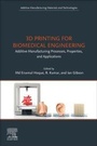 Cover: 3D Printing for Biomedical Engineering - Elsevier