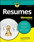 Cover: Resumes For Dummies - Wiley