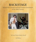 Cover: BACKSTAGE - Behind the Curtains with the Greatest Entertainers of the 20th Century - 2nd Edition - Crane Books